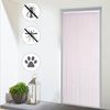 Cortina De Pvc 90x210cm Para Puerta Exterior O Interior (l2, Rosa Claro)- Home Mercury