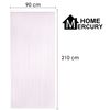 Cortina De Pvc 90x210cm Para Puerta Exterior O Interior (l2, Rosa Claro)- Home Mercury