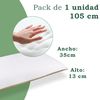 Almohada Viscoelástica Suave Y Relajante Aloe Vera Fresh 3d, Doble Cara (invierno Y Verano 105 Cm