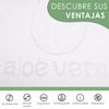 Almohada Viscoelástica Suave Y Relajante Aloe Vera Fresh 3d, Doble Cara (invierno Y Verano) 135 Cm