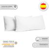 Pack 2 Almohadas Fibra Hueca Siliconada De Alta Recuperación, Tacto Suave, Antialérgico 40x90 Cm - Home Mercury