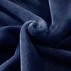 Manta Terciopelo Suave,mantas Franela, Multiusos (azul Marino, 160 X 210 Cm)