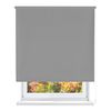 Estor Enrollable Opaco, Blackout  (gris, 100x180cm)