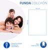 Funda De Colchón Cierre Cremallera. Fácil De Colocar,resistente Y Suave 100% Poliéster (cama 150) Home Mercury