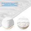 Protector Colchón Impermeable, Maxima Absorvencia, 100% Microfibra, Anti-acaros, Anti-bacteriano,ajustable (cama 135)