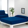 Colcha Multiusos Sofa, Cubrecama, Jarapas, Manta Foulard, Plaid. (180x260cm, Espiga Azul) - Home Mercury