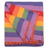 Colcha Multiusos Sofa, Cubrecama, Jarapas, Manta Foulard, Plaid. (180x260cm, Espiga Arcoiris) - Home Mercury