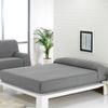 Colcha Multiusos Sofa, Cubrecama, Jarapas, Manta Foulard, Plaid. (180x260cm, Espiga Gris) - Home Mercury