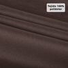 Cortinas Translúcidas De Salón 140x260cm. Elegantes Y Modernas, 2 Piezas(marrón) - Home Mercury
