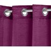 Cortinas Modernas Translucidas 2 Piezas Con Anillos Plateados, 150 X 260 Cm(morado) - Home Mercury