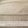 Juego De Sábanas Térmicas De Invierno, Ropa De Cama 3 Piezas (cama 135, Rombo Marrrón)- Home Mercury