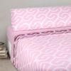 Juego De Sábanas Térmicas De Invierno, Ropa De Cama 3 Piezas (cama 90, Curvas Rosa)- Home Mercury