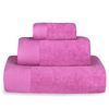 Juego De Toallas 100% Algodón De 500gsm. (1baño+1mano+1bide, Fucsia)- Home Mercury