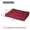 Cama De Mascota, Colchón Reversible, Relleno De Espuma Para Interior Y Exterior(medium,granate)home Mercury