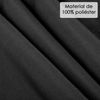 Mantel Antimanchas Rectangular, Hule Mesa, Lavable, Impermeable. (negro, 140x140cm) Home Mercury