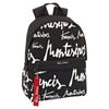 Mochila Junior Para Portátil Negra Francis Montesinos 58567