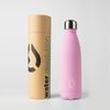 Water Revolution Rubber - Botella Térmica De 0.5l En Acero Inoxidable. Pink