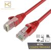 Max Connection Pack 20 Cables Ethernet Cat6 Rj45 24awg 1m + 15 Bridas (20 Cables, Frecuencia Hasta 500 Mhz, Pvc, Tamaño 1m) - Multicolor