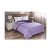 Edredon Reversible Bicolor Morado 150 Cm.