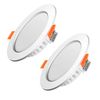 Pack X5 Focos Empotrables Circular Ø83mm 5w 600lm Downlight Techo Osram Chip - 4000k