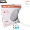 Plafón Techo Led Circular 30w 3300lm Lámpara Superficie Osram - Luz Natural 4000k