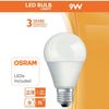 Pack 10 Bombillas Led E27 9w 900lm A60 Chip Osram - Luz Blanca 6000k