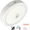 Plafón Led Techo Sensor De Movimiento Osram Chip Circular 24w Ø22’5cm Cct