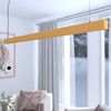 Lámpara Lineal Techo Colgante Amarillo 1 M - Luz Cálida 2700k - Altura Regulable