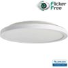 Plafón Techo Circular Blanco 20w Ø30cm, Lámpara Superficie Retro Iluminada, Para Dormitorio, Baño Y Cocina, Luz Natural 4000k