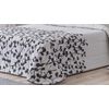 Colcha Bouti Estampada Para Invierno Con Relleno Llanes Beige Para Cama De 105 Cm