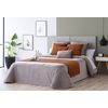 Edredon Conforter Velvet Liso Aterciopelado Beig Para Cama De 105 Cm