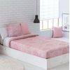 Edredón Ajustable Emoji Rosa Para Cama De 90 Cm