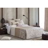 Edredon Conforter Jacquard Bierzo Beige Para Cama De 90 Cm