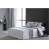 Edredon Conforter Jacquard Belmonte Gris Para Cama De 105 Cm