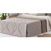 Edredón Conforter Jacquard Luarca Beig Para Cama De 170 Cm