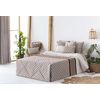 Edredón Conforter Jacquard Luarca Beig Para Cama De 170 Cm