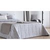 Colcha Bouti Jacquard Para Invierno Con Relleno Cerler Gris Para Cama De 90 Cm