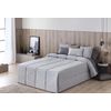 Edredón Conforter Jacquard Pedraza Gris Para Cama De 135 Cm