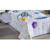 Edredon Estampado Infantil Cohete Con Reverso Sherpa Para Cama De 105 Cm