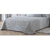 Bouti Jacquard Ceuta Gris De Diseño Colcha Acolchada Con Relleno De 100 Gr Para Cama De 90 Cm