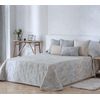 Bouti Jacquard Ceuta Beig De Diseño Colcha Acolchada Con Relleno De 100 Gr Para Cama De 170 Cm