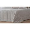 Colcha Bouti Jacquard Para Invierno Con Relleno Suances Beige Para Cama De 170 Cm