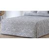 Edredon Conforter Jacquard Bilbao Gris Para Cama De 90 Cm