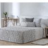 Edredon Conforter Jacquard Ceuta Gris Para Cama De 90 Cm