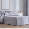 Edredon Conforter Jacquard Suances Gris Para Cama De 90 Cm