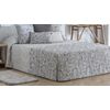 Edredon Conforter Jacquard Ceuta Gris Para Cama De 105 Cm