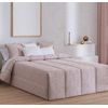 Edredon Conforter Jacquard Suances Rosa Para Cama De 105 Cm