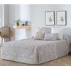 Edredon Conforter Jacquard Bilbao Beig Para Cama De 160 Cm