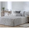 Edredon Conforter Jacquard Ceuta Gris Para Cama De 200 Cm