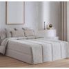 Edredon Conforter Jacquard Suances Beig Para Cama De 180 Cm